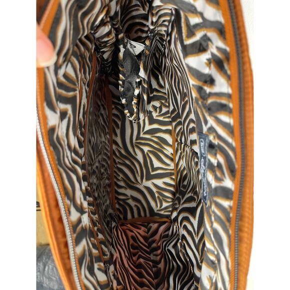 Lug women’s Skyliner Tote Bag Copper Brown - Picture 5 of 12